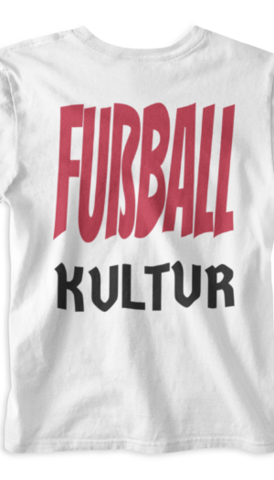 FUßBALL Kultur | T-Shirt Weiß