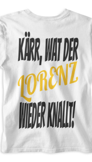 LORENZ | T-Shirt Weiß