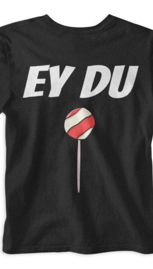 DU Lutscher | T-Shirt Schwarz