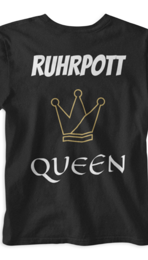 RUHRPOTT Queen | T-Shirt Schwarz
