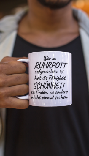 Ruhrpott meine Heimat | Kaffeebecher Weiß
