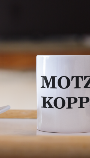 Motzkopp | Kaffeebecher Weiß
